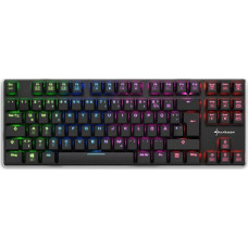 Sharkoon DE Layout - Sharkoon PureWriter TKL RGB Blue