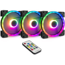 Inter-Tech Argus RGB Set RS-14 3x140mm - 88885536