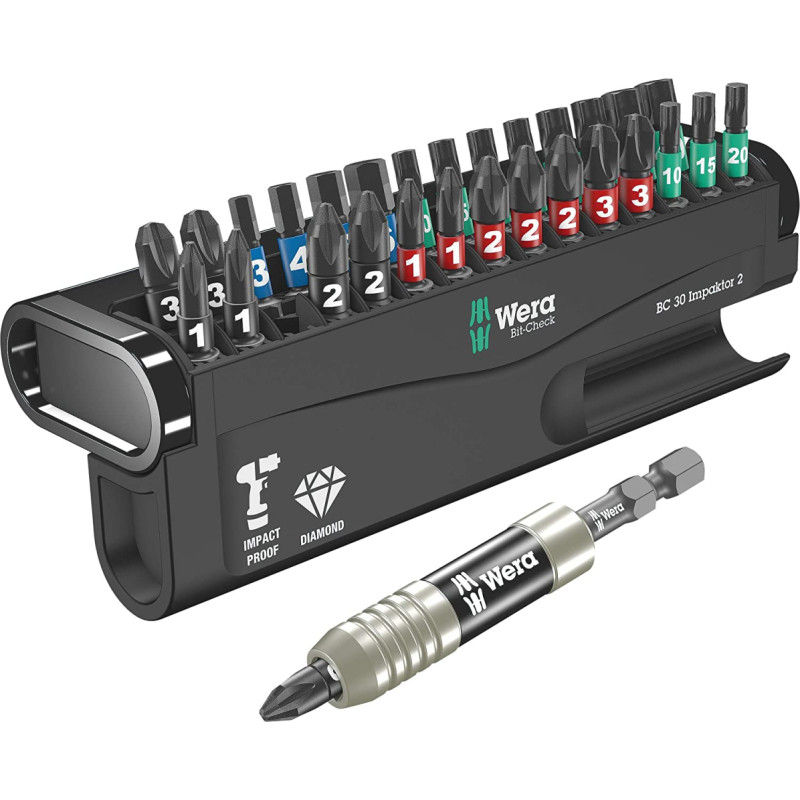 Wera Bit-Check 30 Impaktor 2 - bit assortment