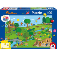 Schmidt Spiele Die Maus: In the play park, jigsaw puzzle (100 pieces)