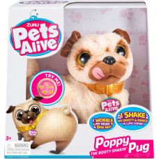 Zuru Pets Alive Booty Shaking Pups - Pug, cuddly toy