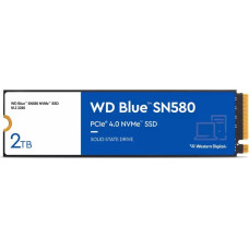 Western Digital WD Blue SN580 2 TB, SSD (blue/white, PCIe 4.0 x4, NVMe, M.2 2280)