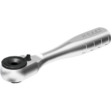 Hazet bit reversible ratchet solid steel 863MB, 1/4 (operating angle 6, spring lock)