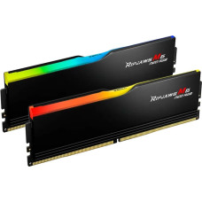 G.skill DDR5 - 32GB - 6400 - CL - 32 (2x 16 GB) dual kit, memory (black, F5-6400J3240G16GX2-RM5NRK, Ripjaws M5 Neo RGB, AMD EXPO)