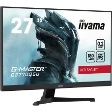 Iiyama G-Master G2770QSU-B6 Red Eagle, gaming monitor - 27 -  black (matt), WQHD, Fast IPS, USB hub, 180Hz panel