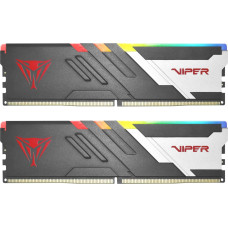 Patriot DDR5 - 32GB -6000 - CL - 36 - Dual Kit, memory (black/white, PVVR532G600C36K, Viper Venom RGB)