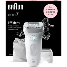 Braun Silk-épil 7 7-041 Pelēks, Balts