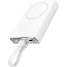 Joyroom magnetic powerbank with stand JR-PBM01, 20W, 10000mA (white)