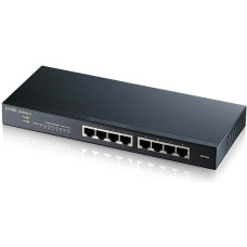 Zyxel GS1900-8 Vadīts L2 Gigabit Ethernet (10/100/1000) Melns