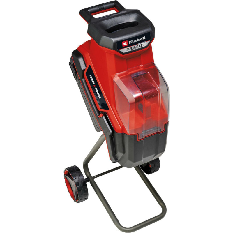 Einhell Cordless Blade Shredder REDAXXO 36/25 - Solo, 36 Volt (2x18 V) (red/black, without battery and charger)