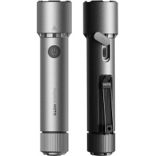 Hoto QWSDT005 tactical flashlight, 2300lm, IP68, 3100mAh, USB-C