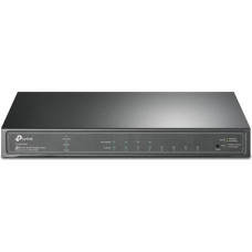 Tp-Link Switch|TP-LINK|Omada|TL-SG2008P|Type L2+|Desktop/pedestal|8x10Base-T / 100Base-TX / 1000Base-T|PoE+ ports 4|62 Watts|TL-SG2008P