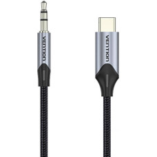 Vention Cable Audio USB-C to 3,5mm mini jack 1m black