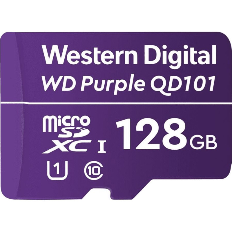 WD Tab WD Purple MicroSDXC 128 GB Class 10 UHS-I/U1 (WDD128G1P0C)