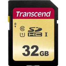 Transcend SDHC 500S         32GB Class 10 UHS-I U1 V30