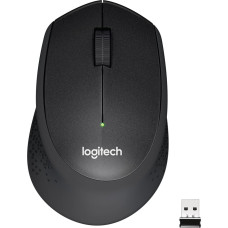 Logitech M330 Silent Plus pele Birojs Labā roka RF Bezvadu Mehānisks 1000 DPI