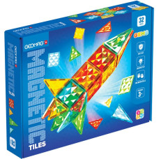 Geomag Gems Rocket 32 magnetic tiles