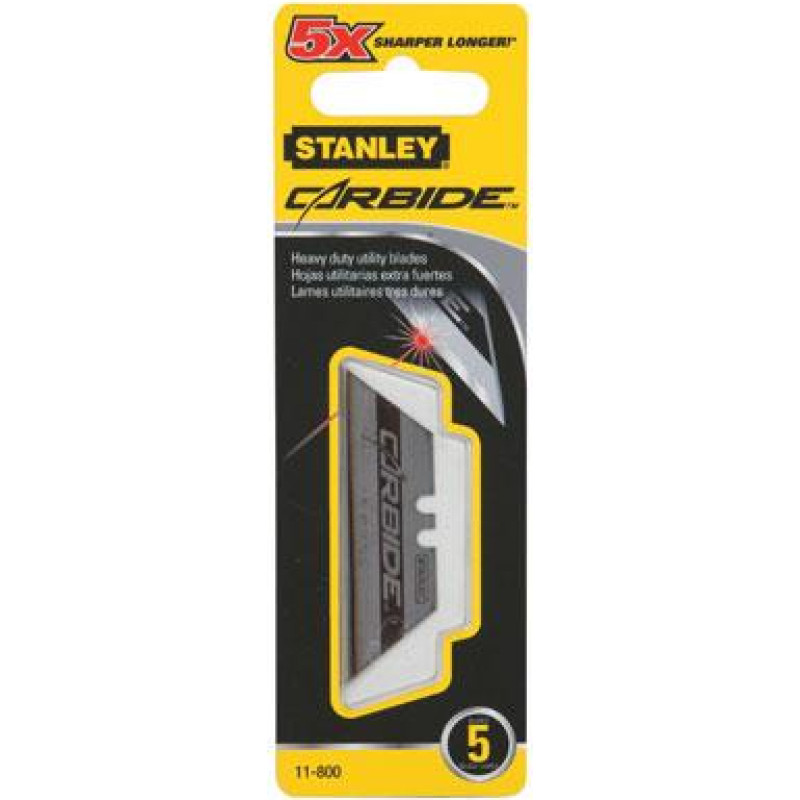 Stanley OSTRZA TRAPEZOWE CARBIDE BLADE 5szt.