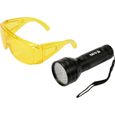 Yato LATARKA UV  51 LED + OKULARY