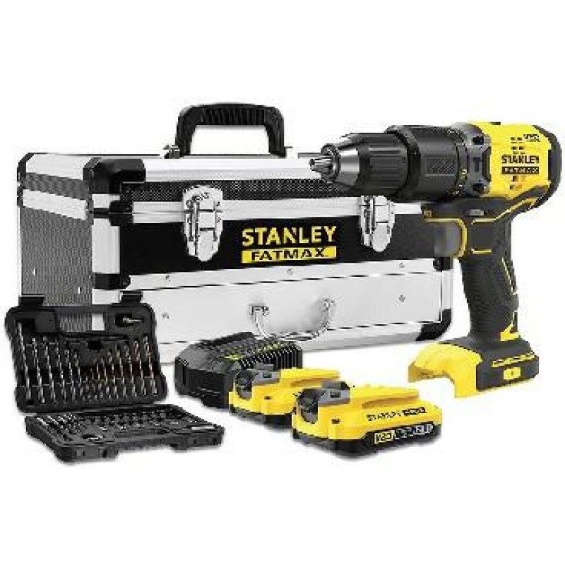 Stanley ST WKRĘTARKA V20 SFMCD715D2F 60Nm 2x2,0Ah +50ACC SKRZYNIA METAL