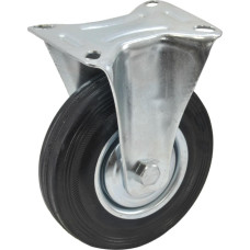Awtools AW TROLLEY FIXED WHEEL WITH RUBBER TYRE 200mm