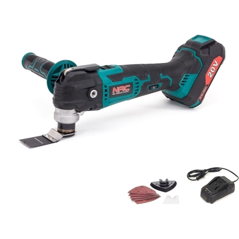 NAC NARZĘDZIE WIELOFUNKCYJNE OSCYLACYJNE 20V 1x 2,0Ah