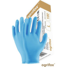 Raw-Pol RĘKAWICE NITRYLOWE BEZPUDROWE/100szt  XL