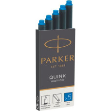 Parker 1x5 Parker ink cartridge Quink Blue washable