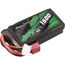 Gens Ace 35C 1500mAh 3S1P 11.1V Airsoft Gun Lipo Battery with T Plug