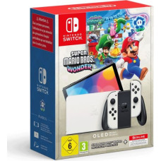 Nintendo Switch OLED weiß inkl Super Mario Bros u Switch Online