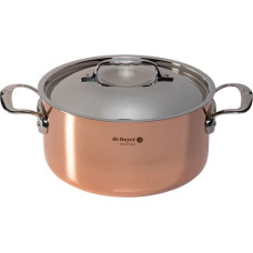 De Buyer Prima Matera Saucepot copper/steel 24 cm induction