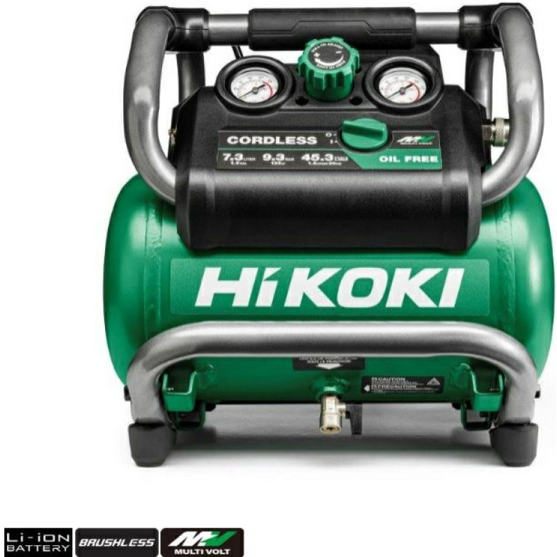 Hikoki KOMPRESOR POWIETRZA 36V EC36DAW4Z BL MULTIVOLT 9,2Bar 7,6l