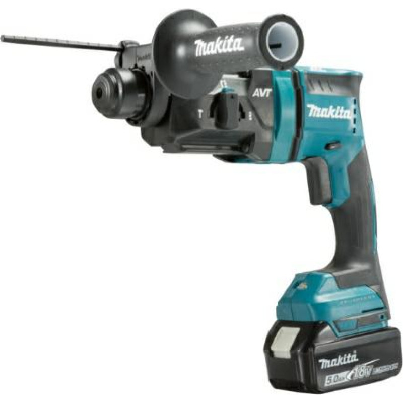 Makita MŁOTOWIERTARKA Z OPCJĄ KUCIA 18V 1,7J 2x5,0Ah DHR182RTJ