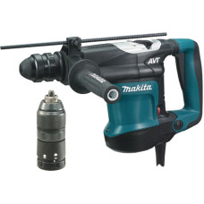 Makita MŁOTOWIERTARKA SDS-PLUS Z OPCJĄ KUCIA 850W 4,9J AVT + DODATKOWY UCHWYT HR3210FCT