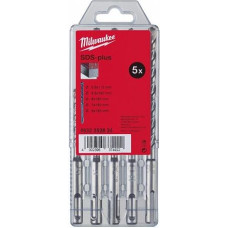 Milwaukee WIERTŁO SDS-PLUS KOMPLET 5szt. (5,5-8mm)