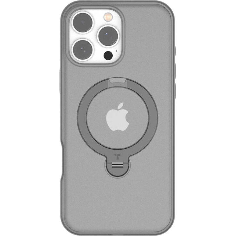 Torras Case Torras Ostand Spin dla iPhone 16 ProMax (Szare)