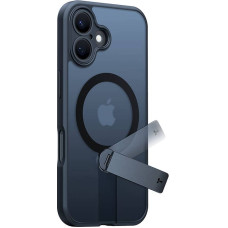 Torras Pstand Spin Case for iPhone 16 (Black)