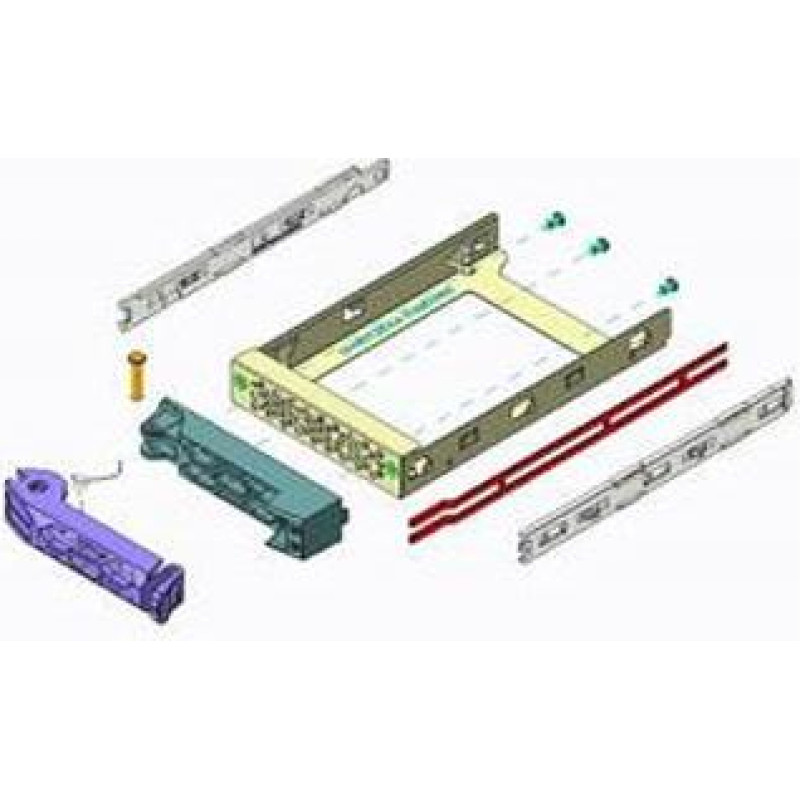 Supermicro SERVER ACC DRIVE TRAY/MCP-220-00188-0B SUPERMICRO