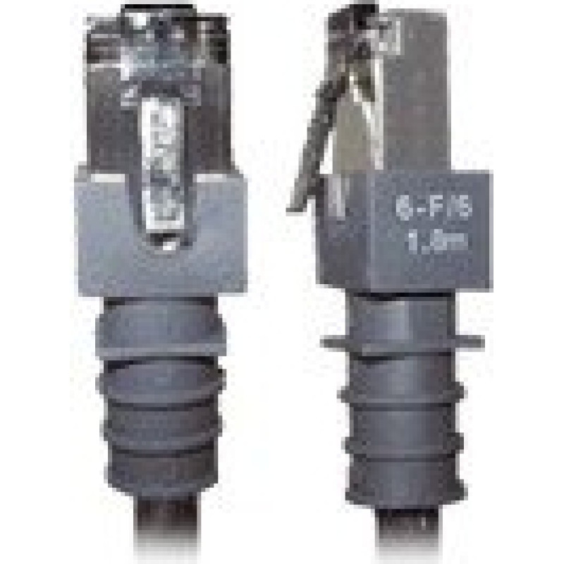 Patchsee RJ45 CAT.6 UTP black 1,5m