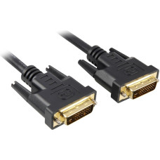 Sharkoon Adapter DVI-D -> DVI-D (24+1) black 2m