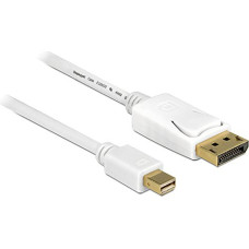 Delock Adapter - miniDP - DisplayPort - 3 m - white