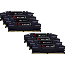 G.skill DDR4 - 256 GB -3600 - CL - 18 - Octo-Kit, Ripjaws V (black, F4-3600C18Q2-256GVK)