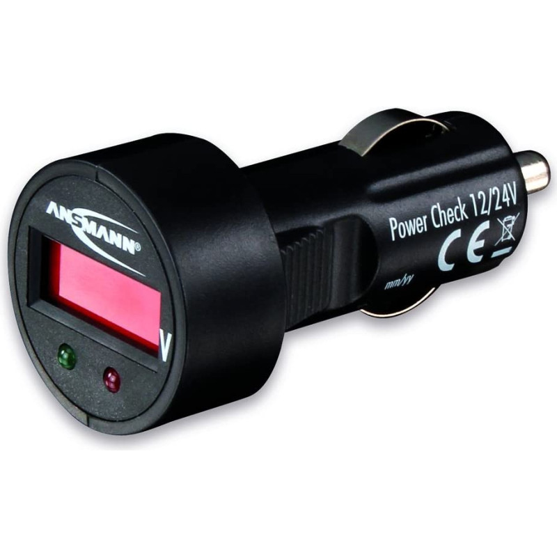 Ansmann test device Power Check 12/24V, measuring device (black)