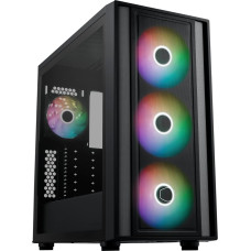 Cooler Master MasterBox 600, tower case (black, tempered glass)