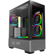 Montech SKY TWO, Tower Case (Black, Tempered Glass x 2)