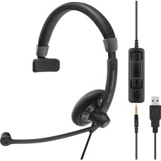 Epos | Sennheiser SC 45 USB MS, Headset (black, USB)