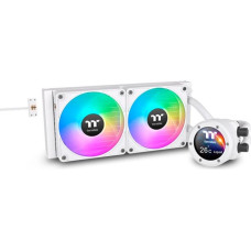 Thermaltake TH280 V2 Ultra EX ARGB Sync All-In-One Liquid Cooler - Snow Edition, water cooling (white)