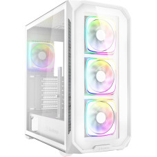 Sharkoon AK5G RGB , Tower case (white, Tempered Glass x 2)