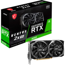 MSI GeForce RTX 3050 Ventus 2X XS WHITE 8G OC (1x DisplayPort, 1x HDMI 2.1, 1x DVI-D)