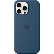 Apple Silicone Case with MagSafe (dark blue, iPhone 16 Pro Max)